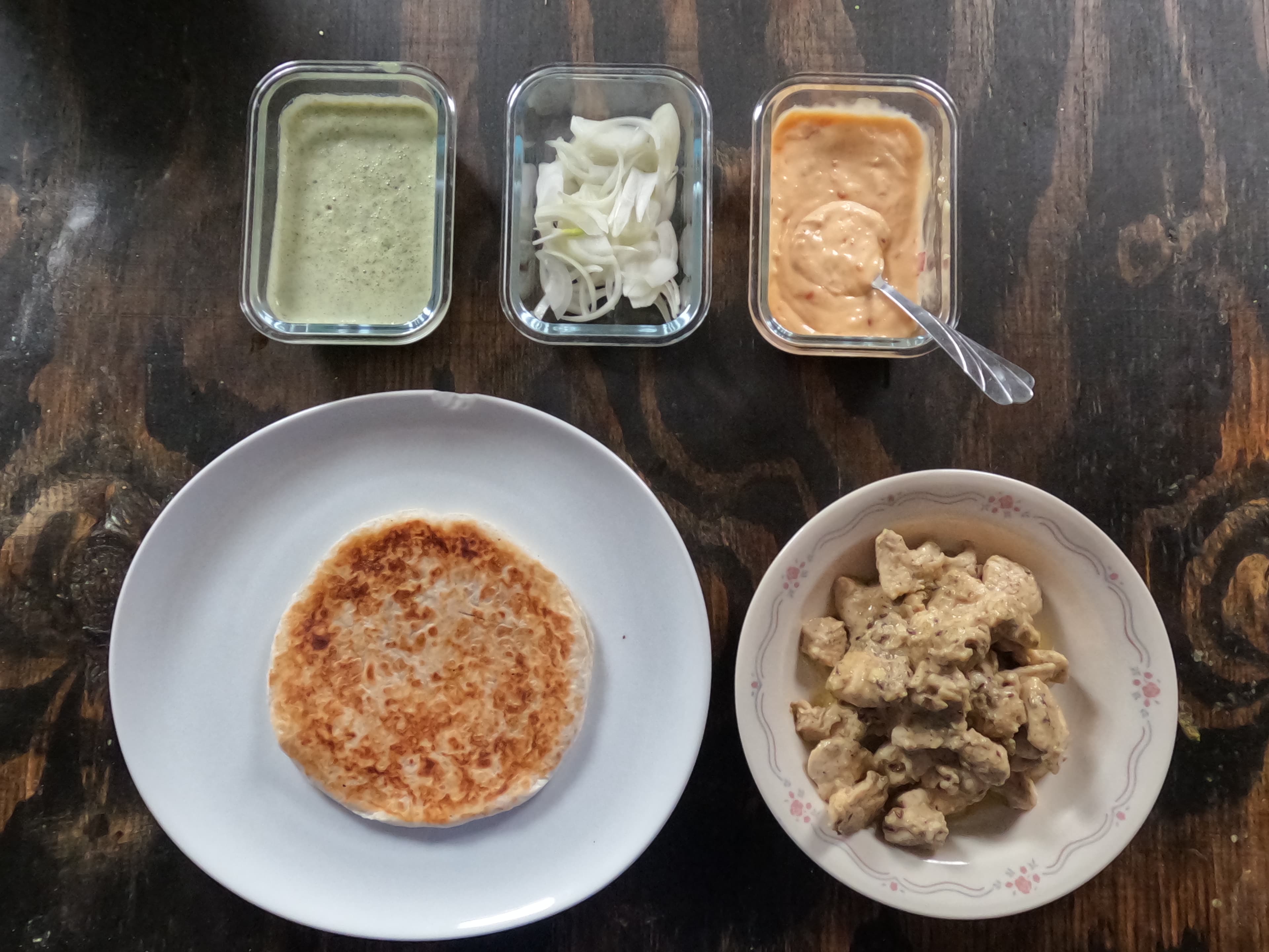 Malai Chicken Rolls — 1